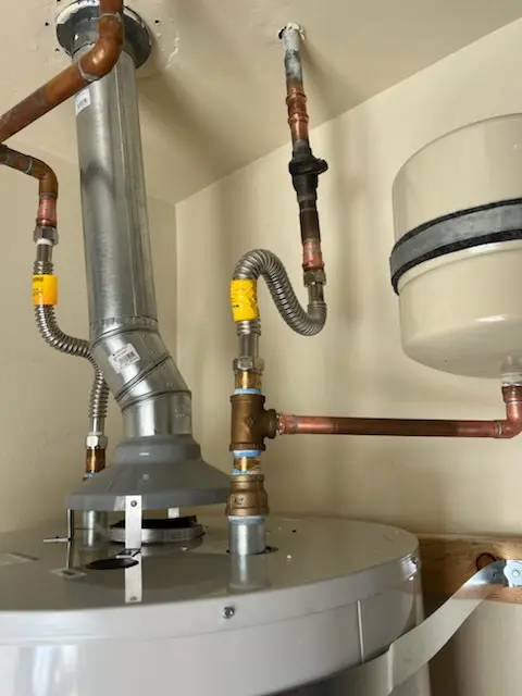 Water heater installation and plumbing repair in Crestview