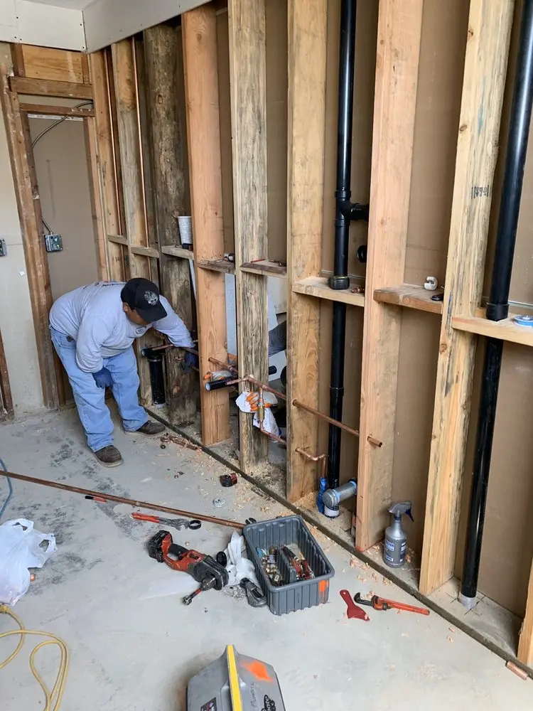 Commercial rough-in plumbing for Gas Line Repair in Crestview